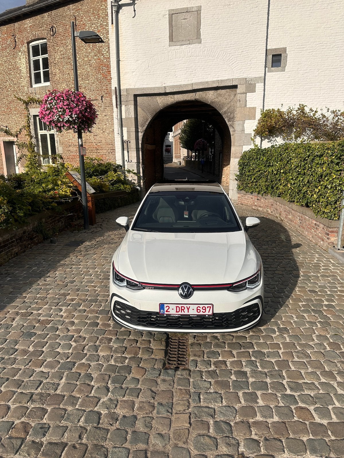 Volkswagen golf 8 gti, Auto's, Stof, Euro 6, Wit, Dealer onderhouden