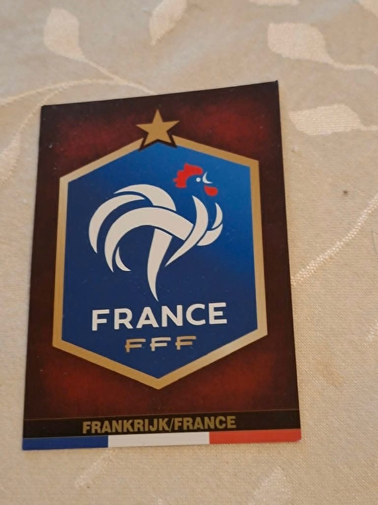 Panini / Voetbalkaart / FRANCE FFF, Verzamelen, Ophalen of Verzenden, Zo goed als nieuw, Poster, Plaatje of Sticker
