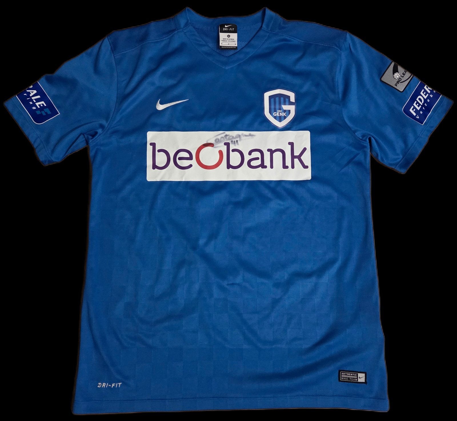 Krc Genk - Matchworn Timothy Castagne (Signed), Ophalen, Shirt
