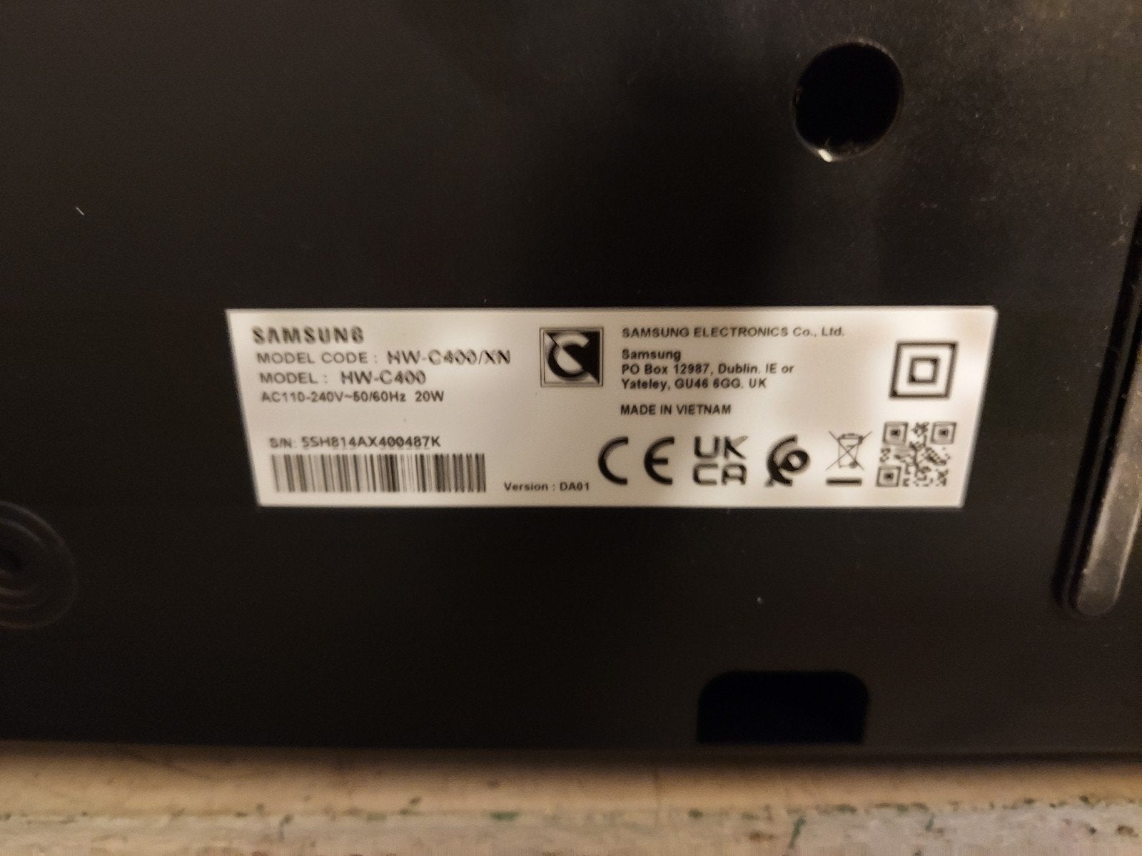 Soundbar samsung, Ophalen, Nieuw