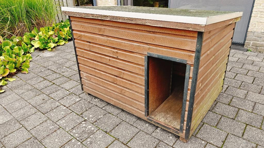 Hondenhok, Animaux & Accessoires, Maisons pour chiens, Utilisé, Niche à chien, 65 à 100 cm, 110 cm ou plus, Enlèvement