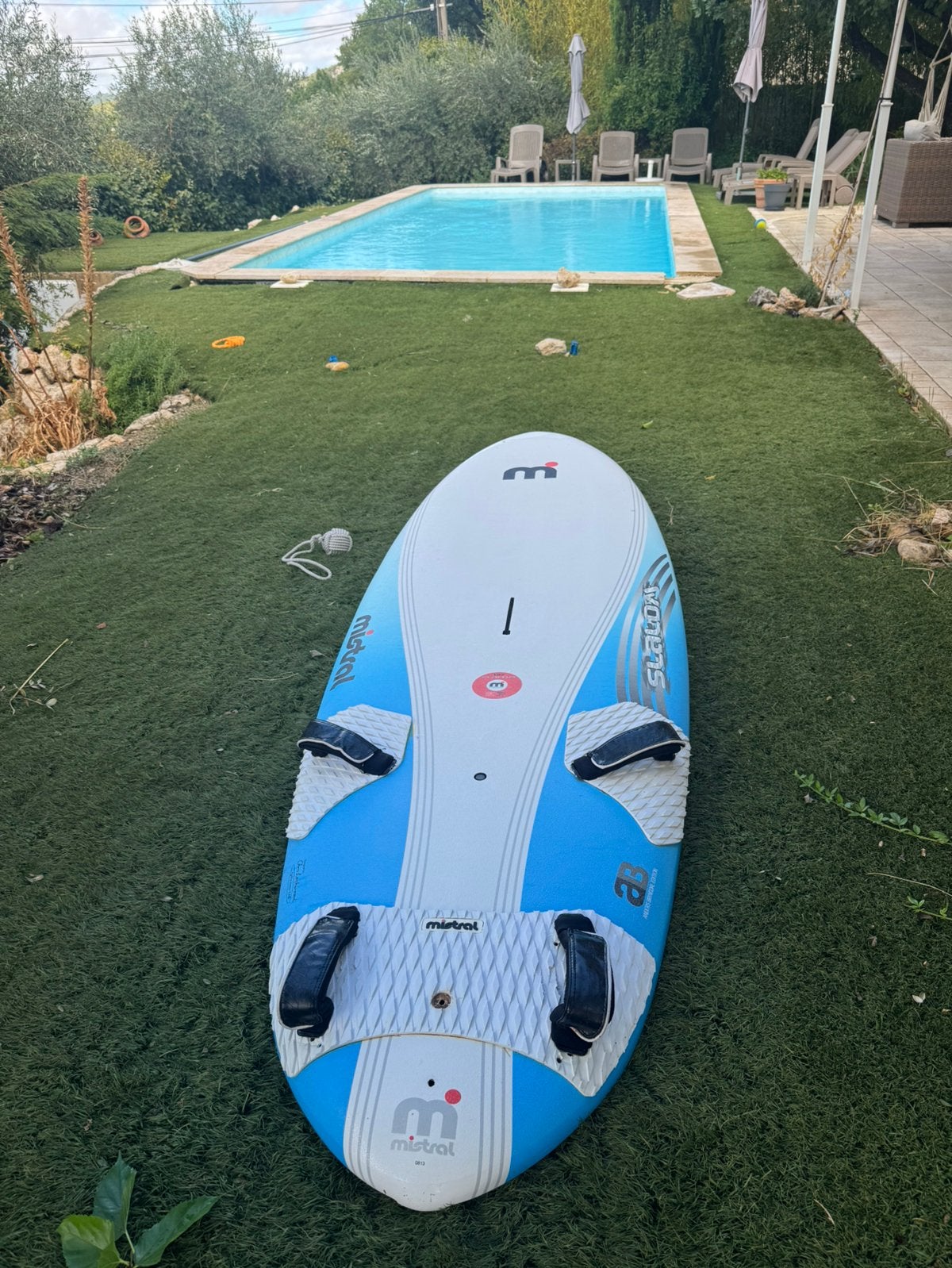 Mistral 137 slalom, Watersport en Boten, Ophalen, Mistral, Minder dan 250 cm, Zo goed als nieuw