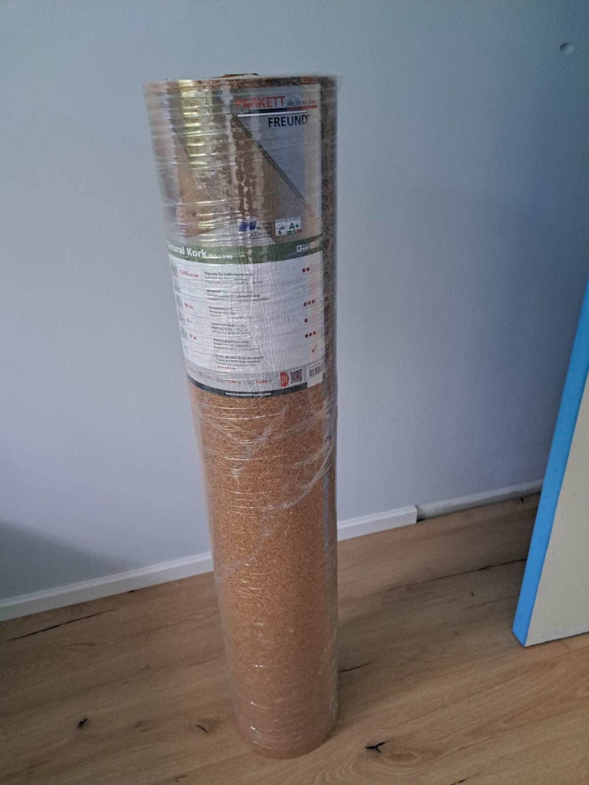 Ondervloer laminaat, kurk 2mm, Ophalen, Laminaat