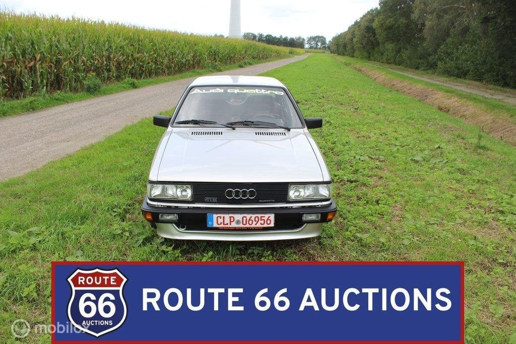 Audi 80 quattro | 1983 | Route 66 Auctions, Autos, Achat, Entreprise, Boîte manuelle, Autre carrosserie