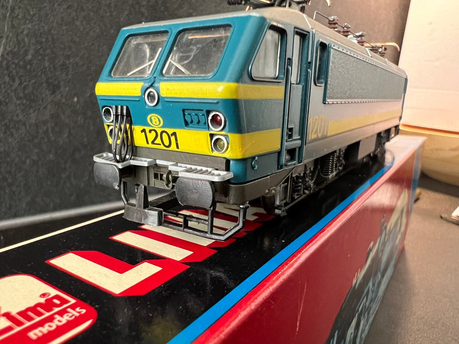 Jocadis Lima SNCB NMBS HLE 12 1201 eloc DC gelijkstroom, Ophalen of Verzenden, Zo goed als nieuw, Lima, Gelijkstroom