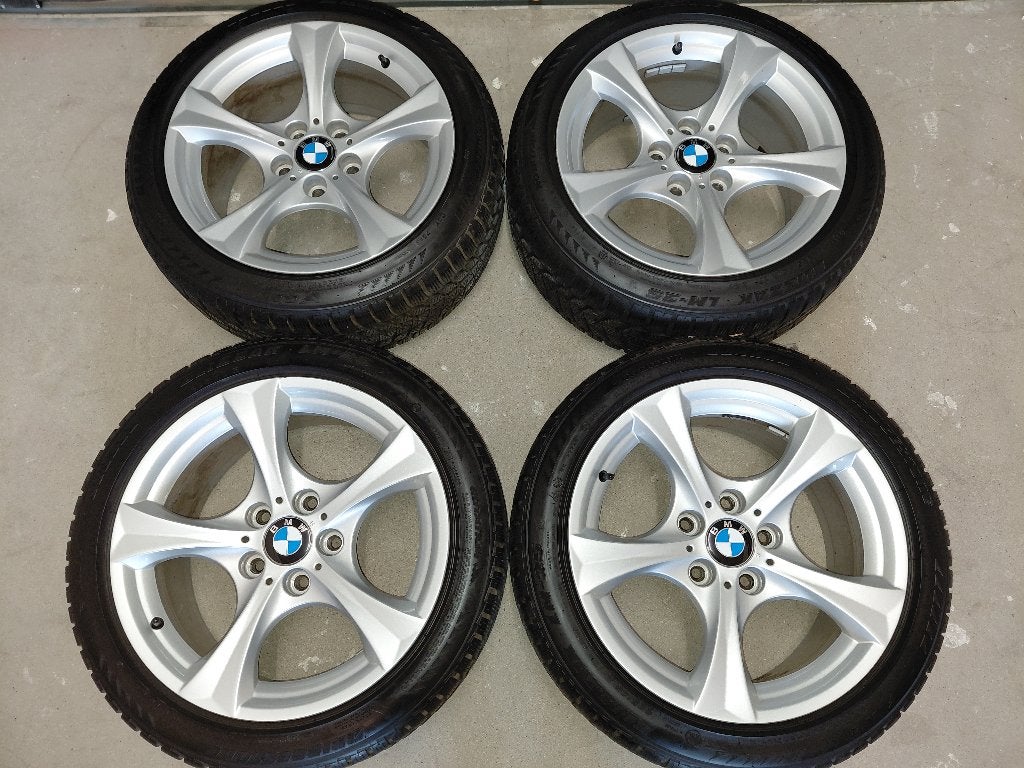 Originele 17 inch velgen met winterbanden BMW Z4 E89, Enlèvement