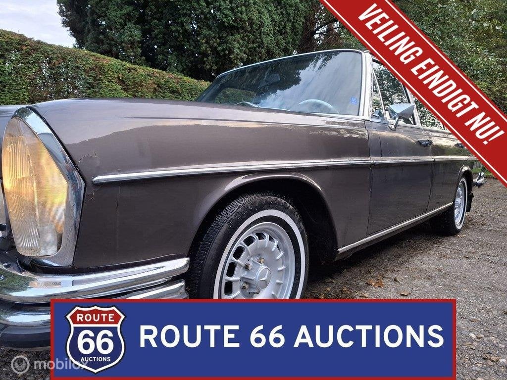 Mercedes-Benz 300 SEL | 1972 | Route 66 Auctions, Autos, Achat, Entreprise, Boîte manuelle, Autre carrosserie