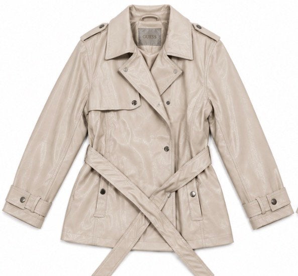 Guess nieuw trenchcoat, Ophalen, Nieuw, Maat 36 (S), Beige