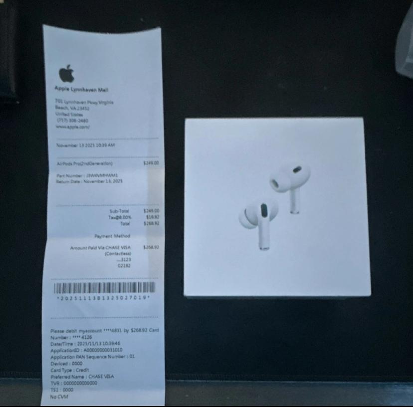 Airpods Pro 2 With ANC, Overige merken, Verzenden, Bluetooth, Nieuw