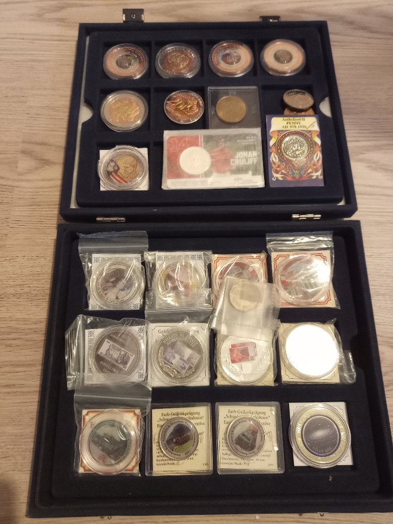 Lot pièces de collection, Timbres & Monnaies, Enlèvement, Autres valeurs, Monnaie en vrac, Argent