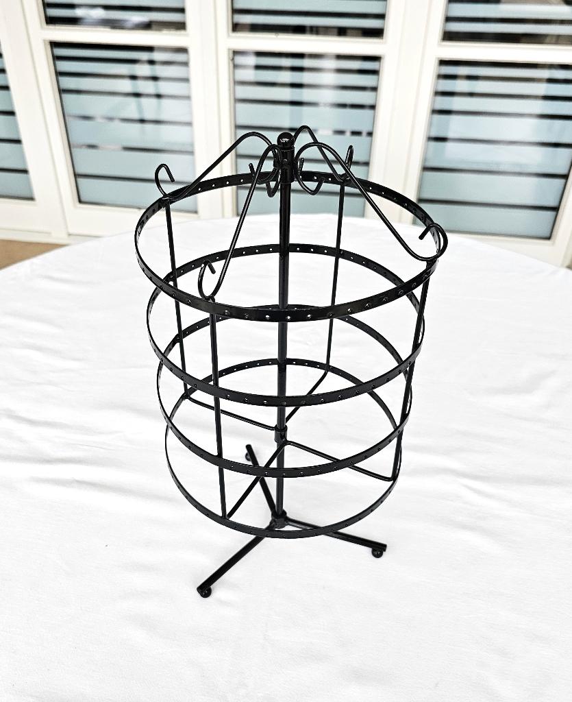 Carrousel voor oorbellen, Ophalen of Verzenden, Zo goed als nieuw, Zwart