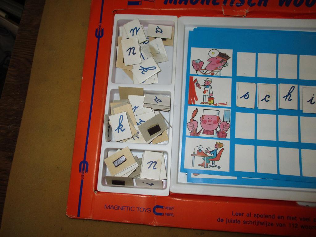 magnetisch woordenspel, Kinderen en Baby's, Speelgoed | Educatief en Creatief, Ophalen of Verzenden, Gebruikt