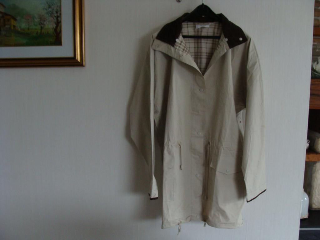 1 veste imperméable doublée, capuche détachable, taille L, Caravans en Kamperen, Regenkleding, Ophalen of Verzenden, Nieuw, Regenjas