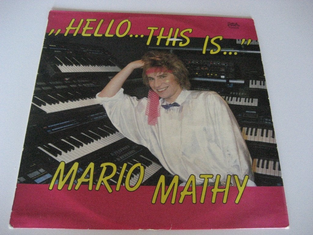 SUR HELLO... C'EST... MARIO MATHY, CD & DVD, Vinyles | Pop, Enlèvement ou Envoi, Pop, Comme neuf, LP