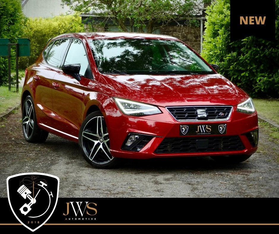 SEAT Ibiza 1.0 TSI 115 FR ** CARPLAY - JA18 - PDC - CAM **, Auto's, Seat, Voorwielaandrijving, Stof, Euro 6, https://public.car-pass.be/vhr/9af04069-be32-4f91-a814-021e9f38fd83