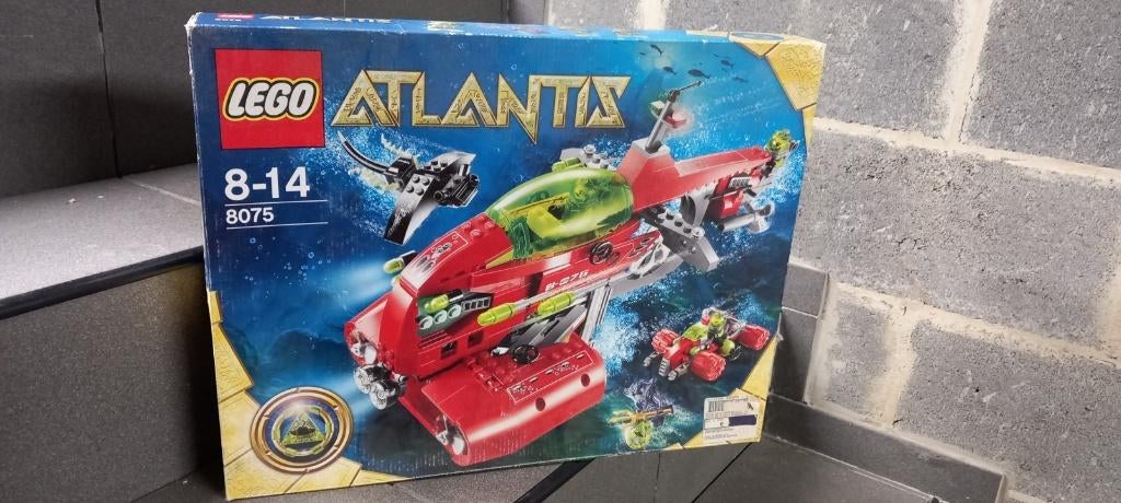 Lego Atlantis 8075: De drager van Neptunus, Lego, Nieuw, Ophalen of Verzenden, Complete set