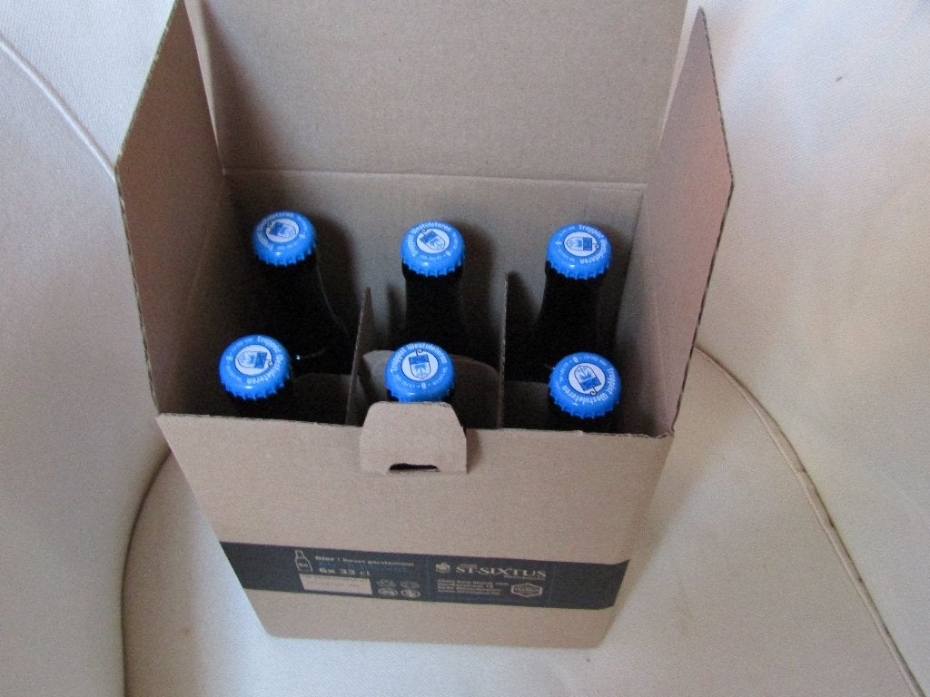 De beroemde trappist Westvleteren 8 amber, Verzamelen, Ophalen of Verzenden, Nieuw, Flesje(s), Overige merken