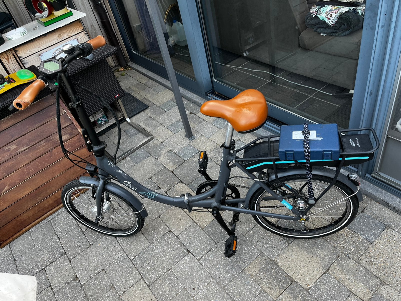 Velo pliable électrique ( batterie à changer), Enlèvement, Comme neuf