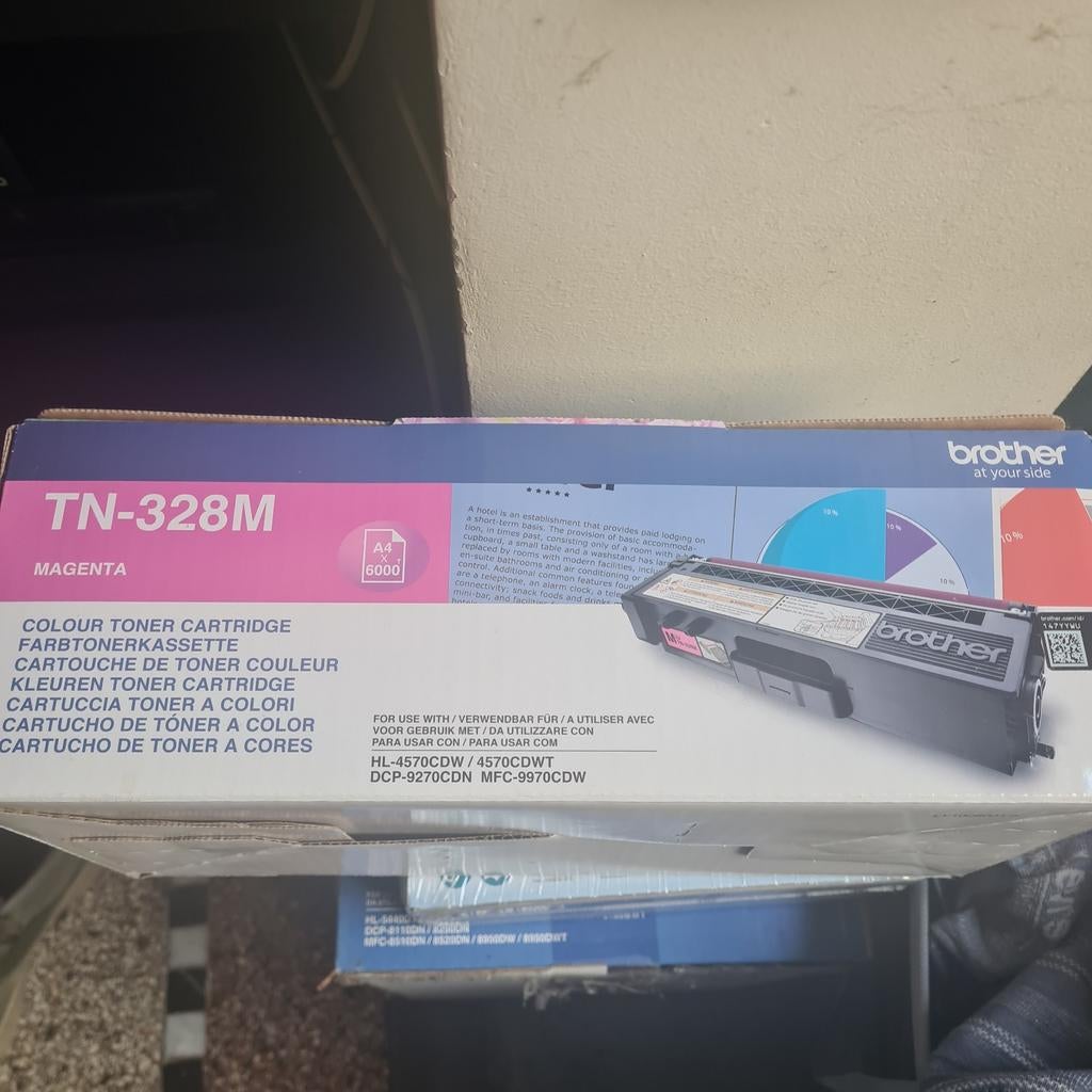Brother TN-328M, Ophalen, Toner, Brother