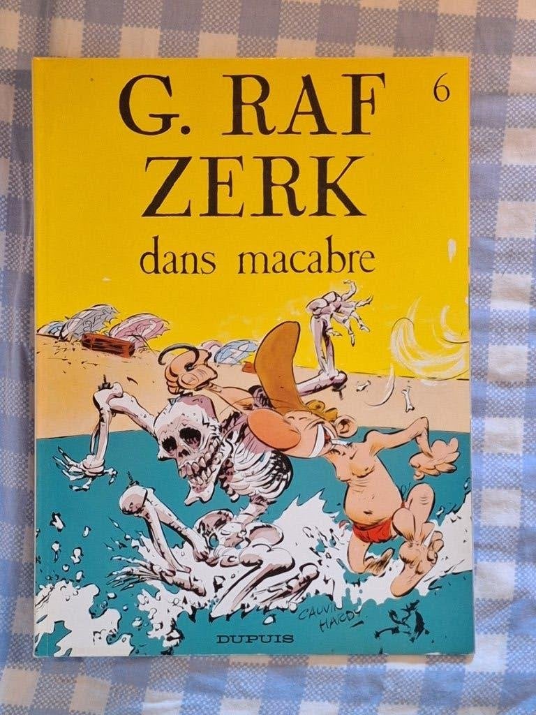 G. Raf Zerk 6: dans macabre, Eén stripboek, Ophalen, Zo goed als nieuw