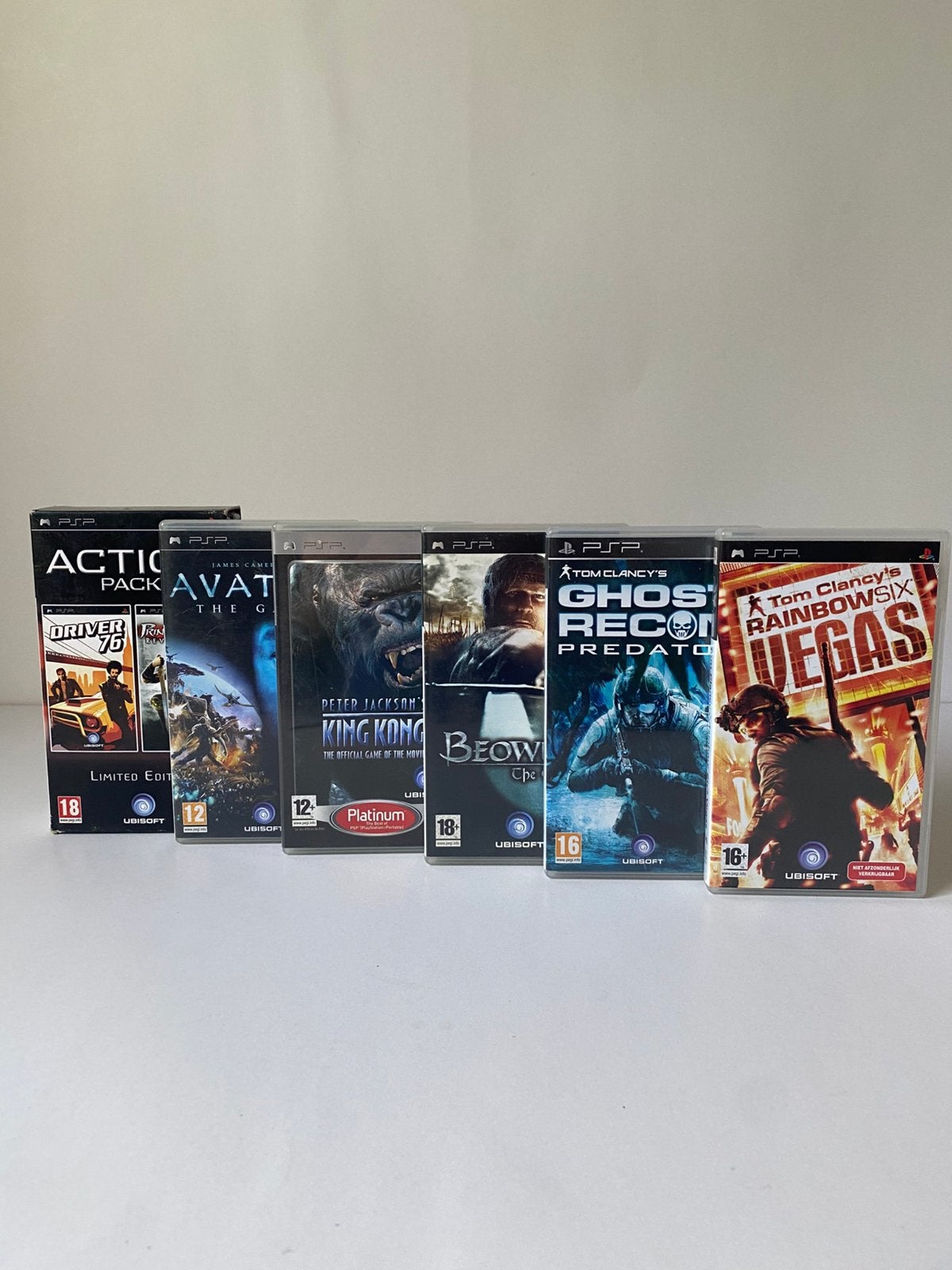 PSP Game Bundle – 7 Originele Games – Getest & Werkend, Games en Spelcomputers, Games | Sony PlayStation Portable, Avontuur en Actie