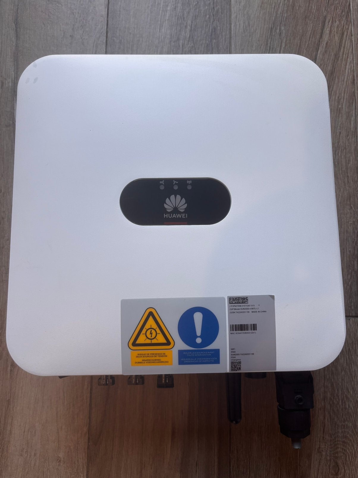 Huawei omvormer SUN2000-4.6KTL-L1, Ophalen, Zo goed als nieuw