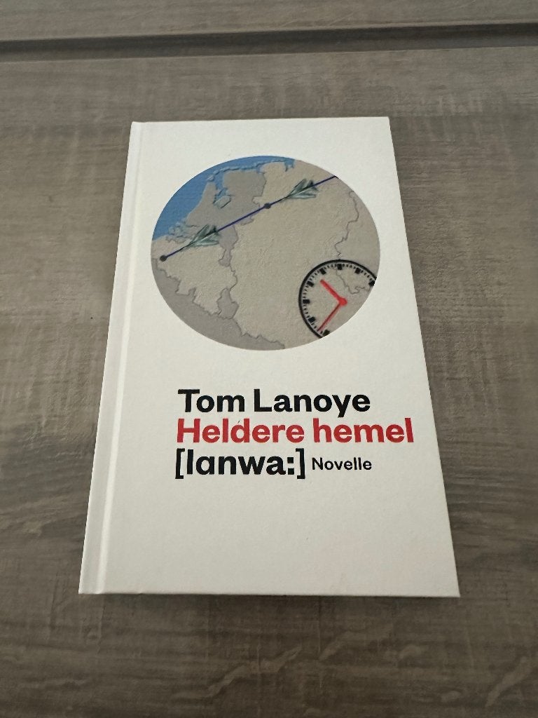 Heldere hemel - Tom Lanoye, Boeken, Ophalen, Zo goed als nieuw