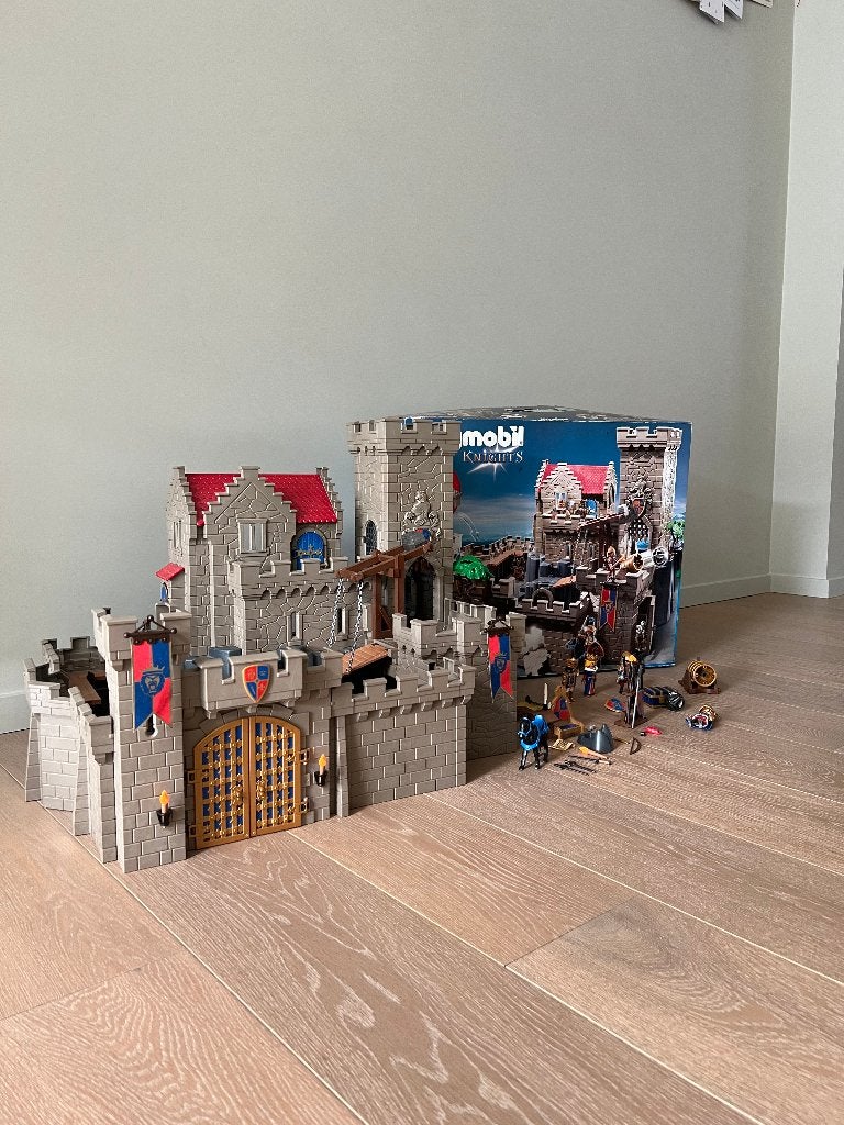 Playmobil 6000 - Koningskasteel van de Leeuwenridders, Kinderen en Baby's, Speelgoed | Playmobil, Ophalen of Verzenden, Gebruikt