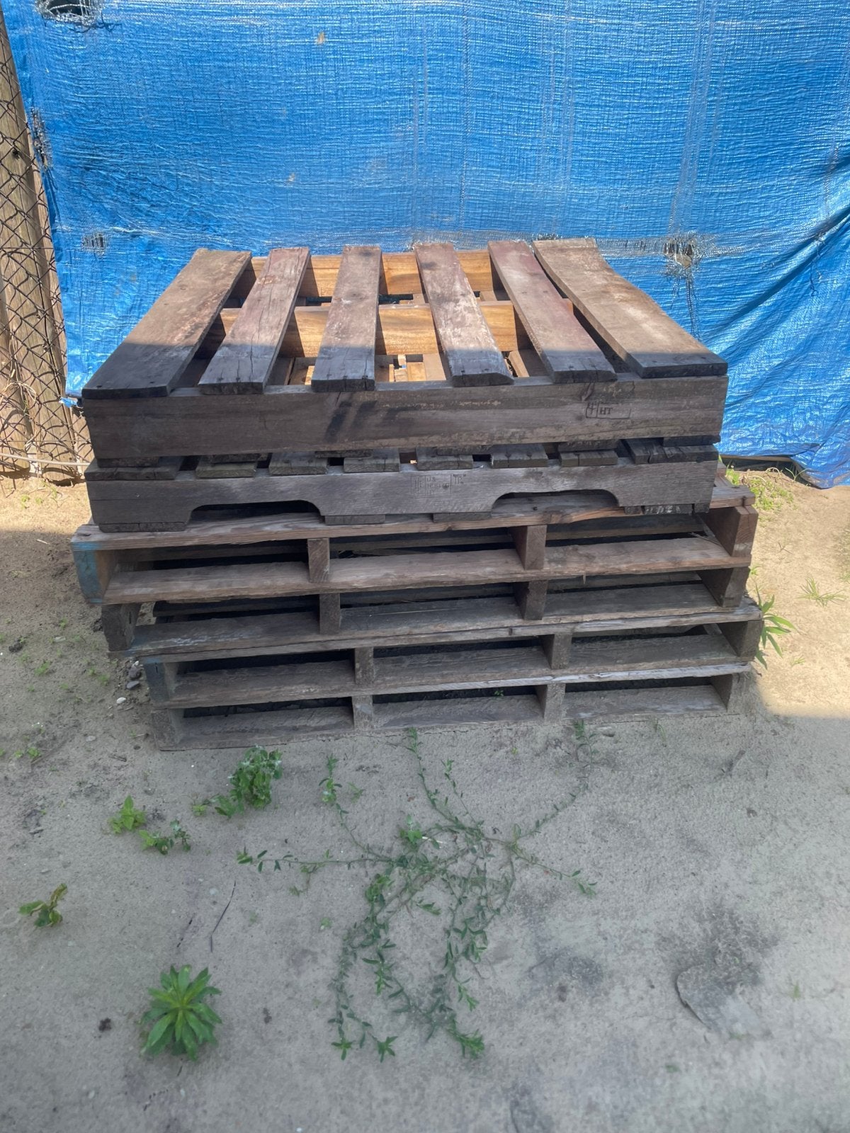Gratis palleten, Tuin en Terras, Brandhout, Ophalen
