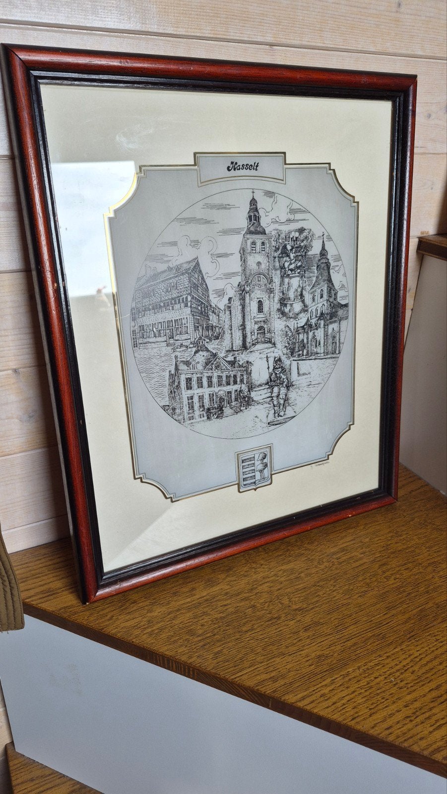 gravure sur verre, Antiquités & Art, Enlèvement, Signé