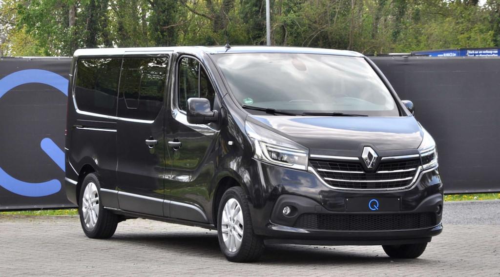 Renault Trafic MONOVOLUM 9PL L2H1 CAMERA CRUISECONTROL NAVIG, Auto's, Multifunctioneel stuurwiel, Stof, Gebruikt, Zwart