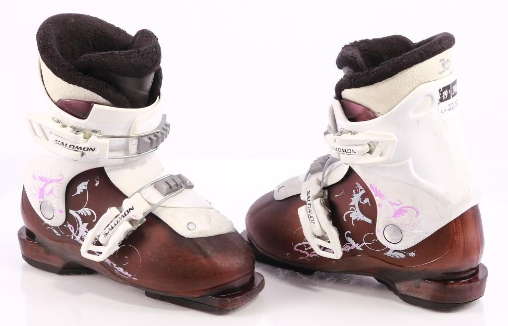 30 30,5 EU kinder skischoenen SALOMON T2, Gebruikt, Carve, Salomon, Ophalen of Verzenden
