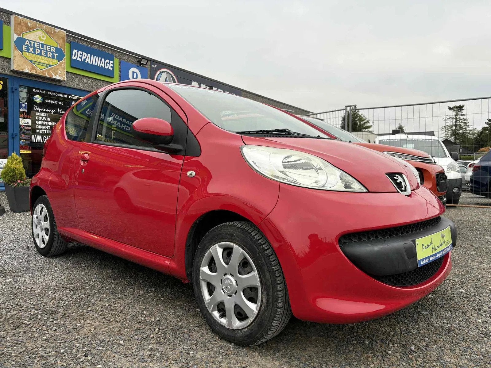 Peugeot 107 (bj 2008), Auto's, Elektrische ramen, 4 zetels, Stof, Zwart