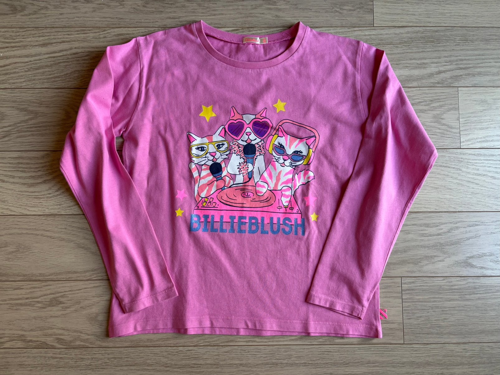 Felroze t shirt Billieblush, Kinderen en Baby's, Kinderkleding | Maat 140, Verzenden, Gebruikt, Meisje, Shirt of Longsleeve