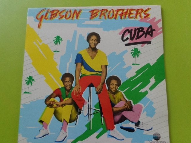 Disque vinyle LP 33 - GIBSON BROTHERS - CUBA, CD & DVD, Enlèvement ou Envoi, Pochette photo, Utilisé, Funk
