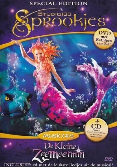 k3 de kleine zeemeermin, Cd's en Dvd's, Ophalen of Verzenden, Gebruikt