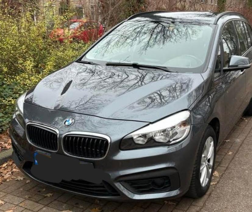 BMW 214d Gran Tourer (7 zitplaatsen, Euro 6B), Parkeersensor, Euro 6, 110 g/km, 7 zetels