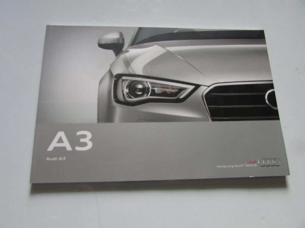 AUDI A 3 , BROCHURE - BOEK, Livres, Enlèvement ou Envoi, Comme neuf, Audi AG, Audi
