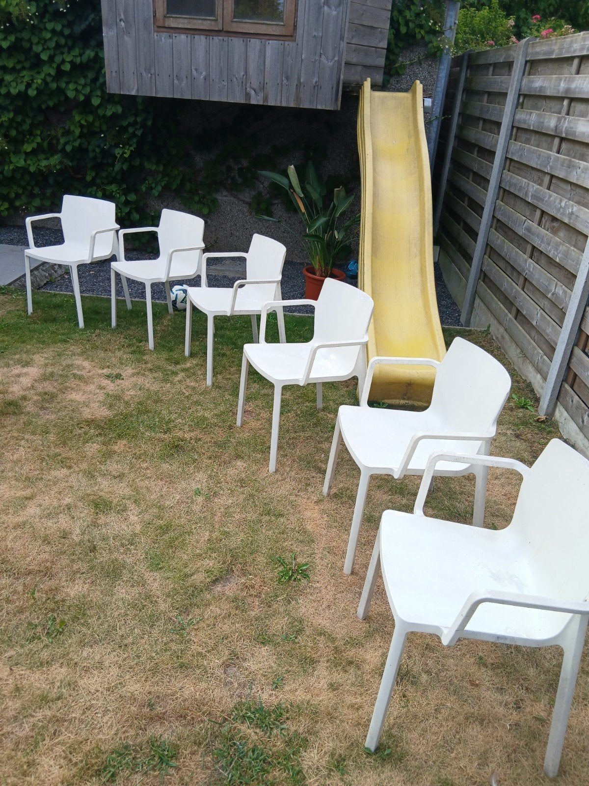 Kristalia LP tuinstoelen (6 stuks), Tuin en Terras, Tuinstoelen, Ophalen