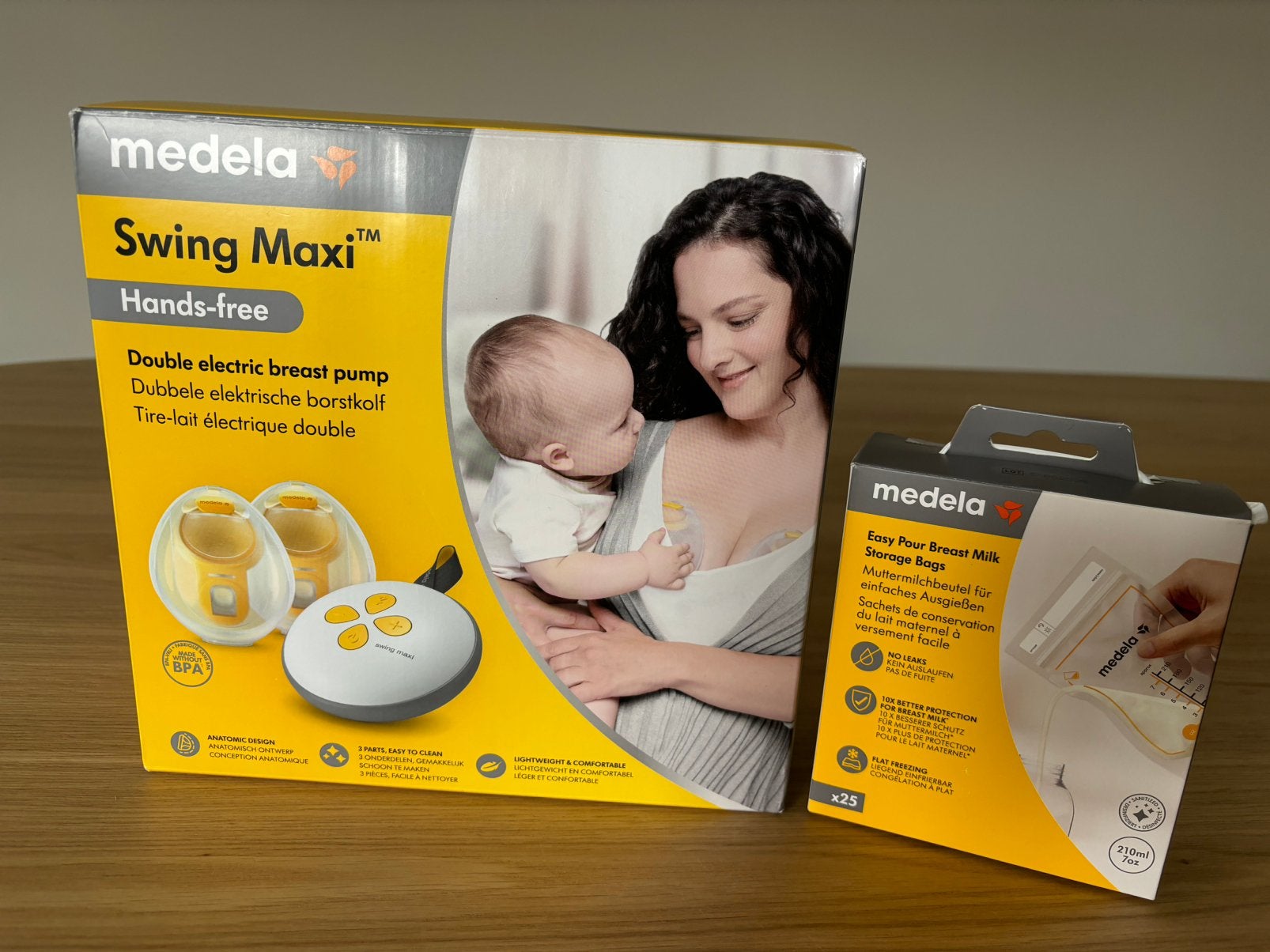 Medela Swing Maxi hands-free, dubbele borstkolf, Ophalen, Nieuw, Borstkolf