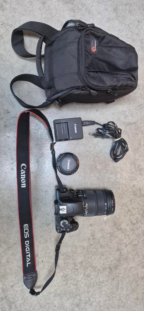 Canon EOS 450D met extra close up lens, Ophalen, Canon