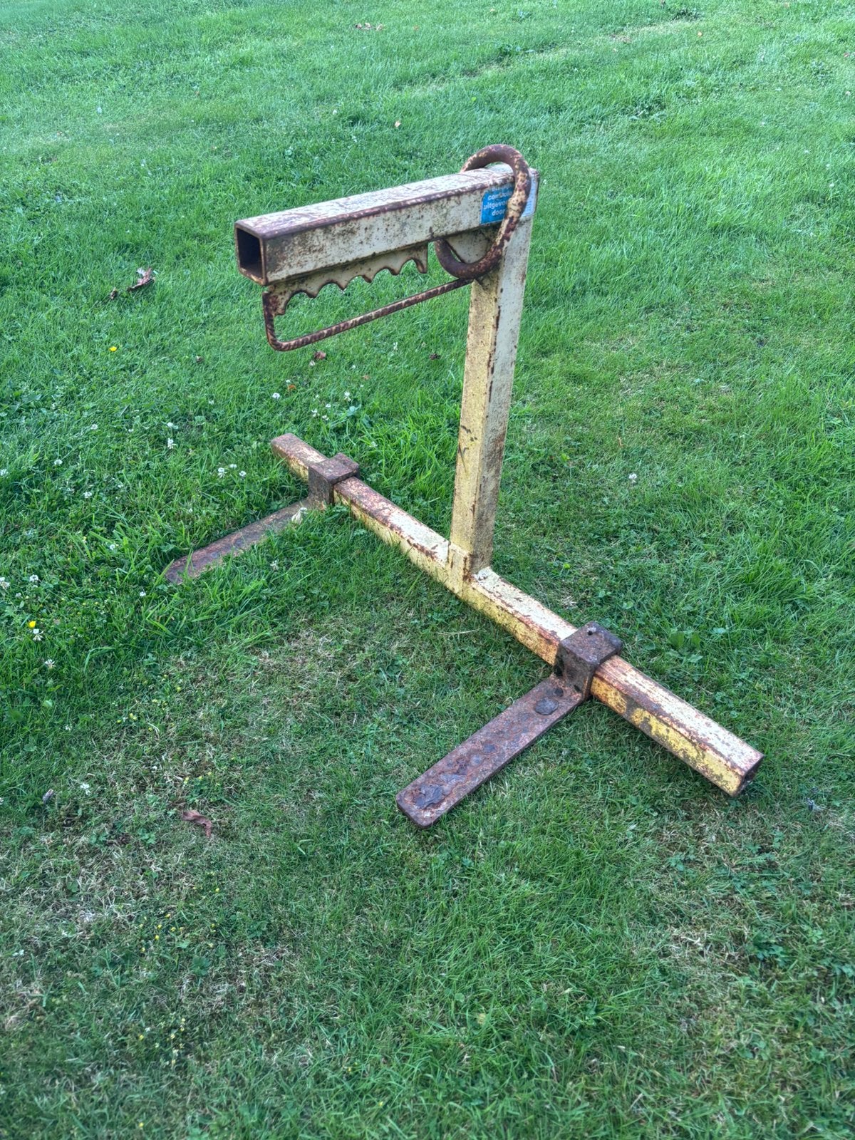 Pallethaak / steenklem voor kleine steenpakketten, Enlèvement ou Envoi, Comme neuf