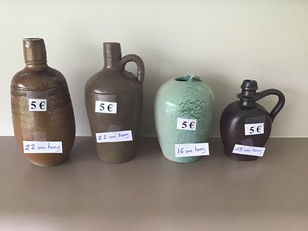 9 vases et pots en céramique pour 5 euros, Enlèvement ou Envoi, Comme neuf