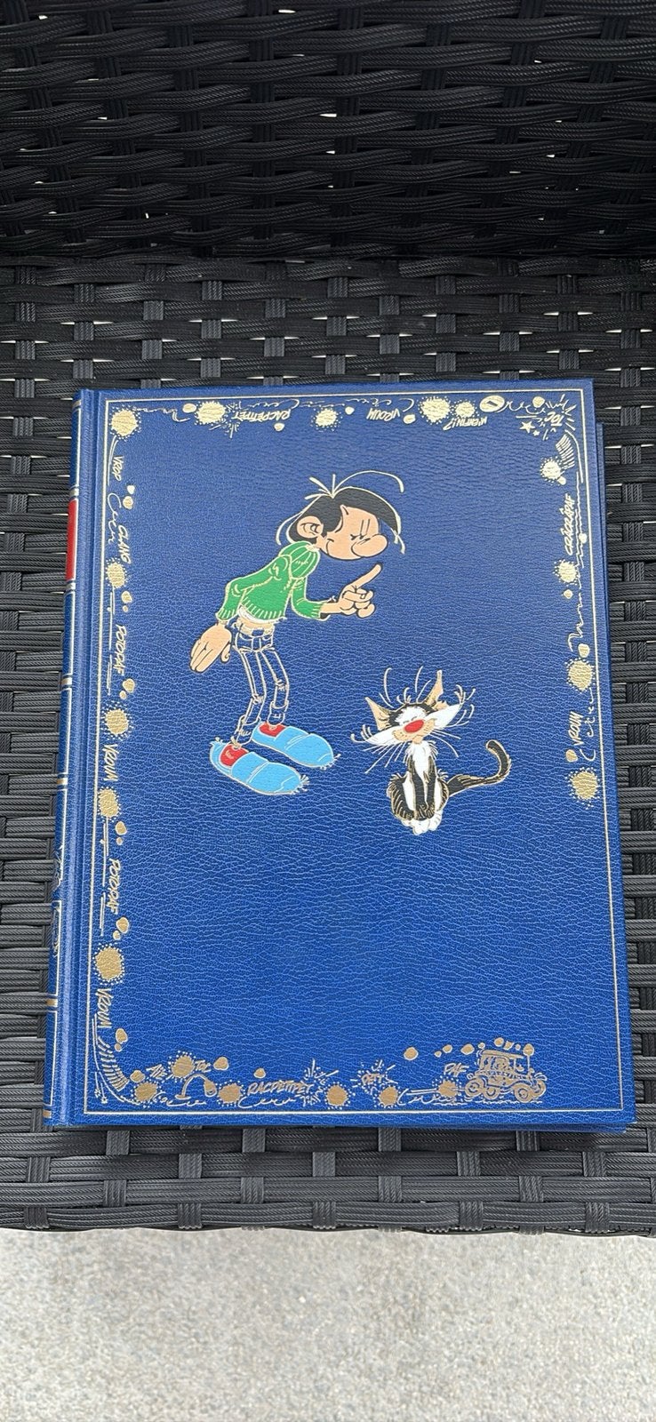 2 volumes Gaston Lagaffe – Éditions Rombaldi, Enlèvement