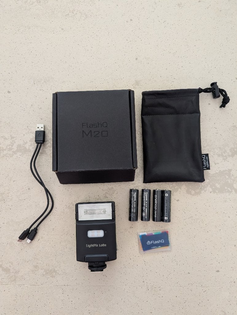 Lightpix Lab Flash Q M20 Flash TTL pour fujifilm, Enlèvement ou Envoi, Comme neuf, Fujifilm, TTL