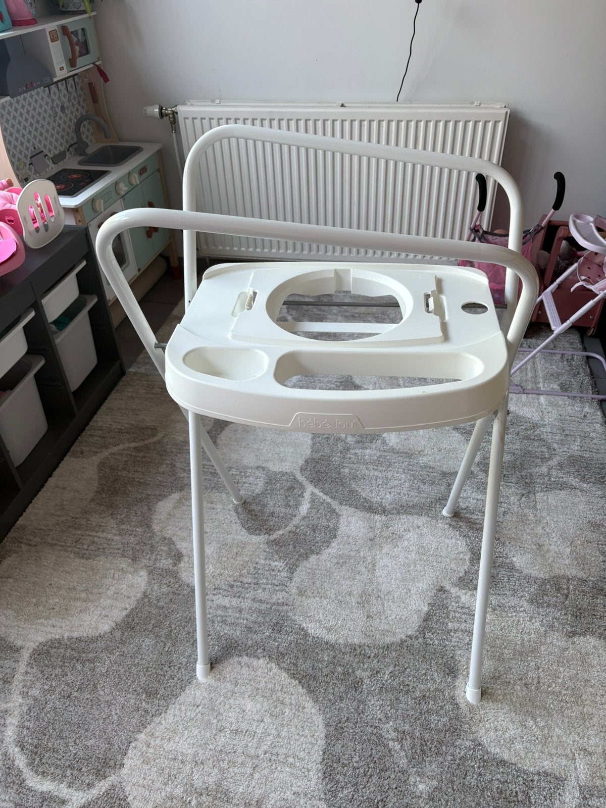 Badstaander bébé-jou te koop!, Enfants & Bébés, Bains & Soins, Enlèvement, Baignoire, Bébé-jou