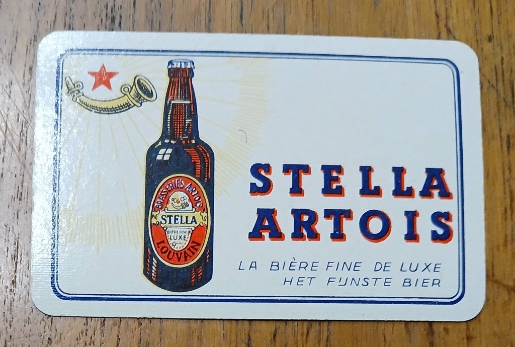 Brouwerij Speelkaart, Verzamelen, Ophalen of Verzenden, Stella Artois