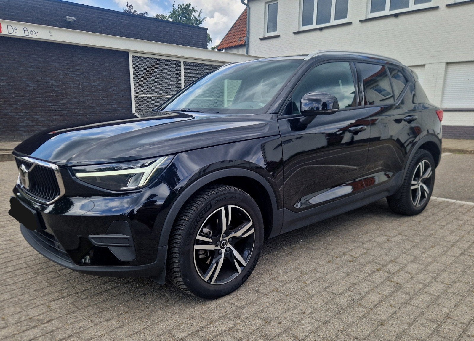 Volvo XC40 2024/benzine/Automaat/Camera/Garantie, Autos, Achat, Entreprise, Entretenue par le concessionnaire, Noir