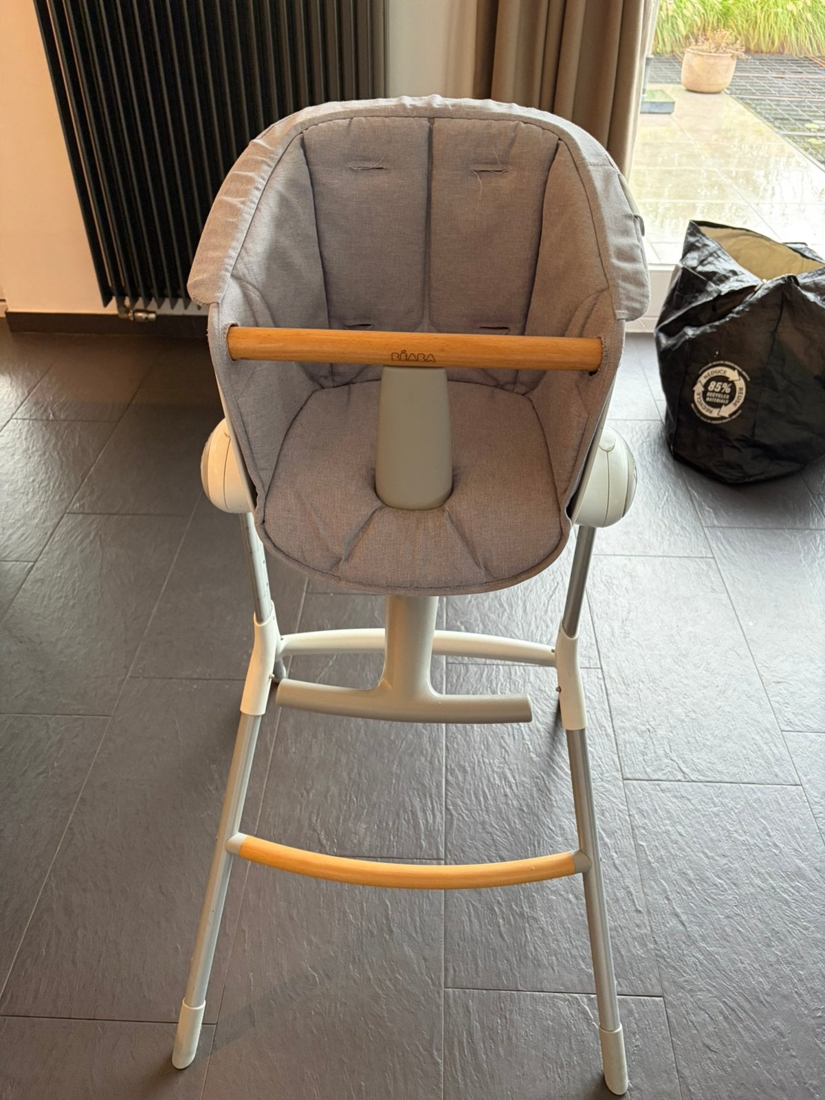 Beaba eetstoel up & down, Kinderen en Baby's, Ophalen, Gebruikt, Gordel(s)