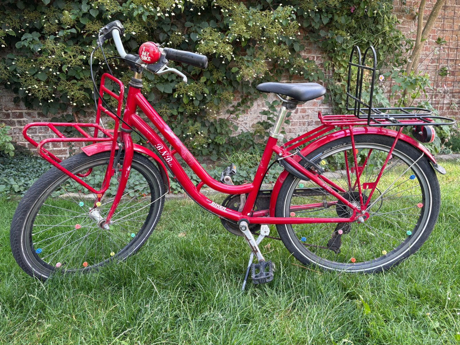 Meisjesfiets 24 inch, Ophalen, Velgrem, Versnellingen, Gebruikt